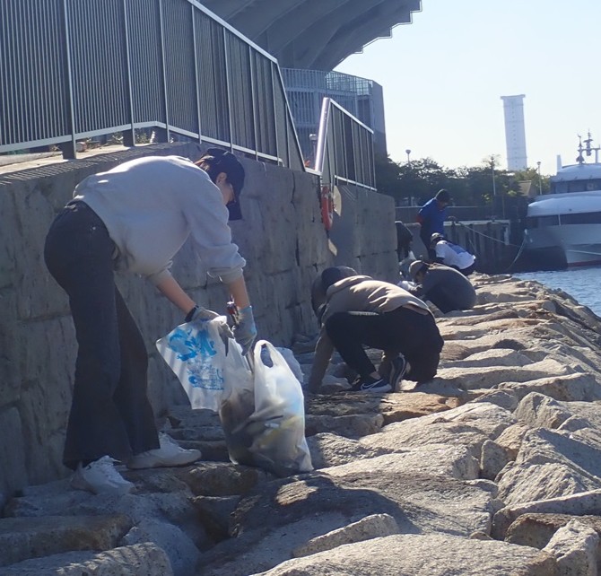 海洋ごみ清掃はいろいろことを教えてくれます