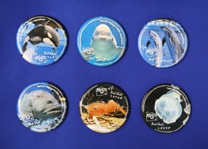 【水族館deクルッと寄付】返礼品に「スタッフが選んだベストショット！！第3弾」 名古屋港水族館オリジナル缶バッジが登場します